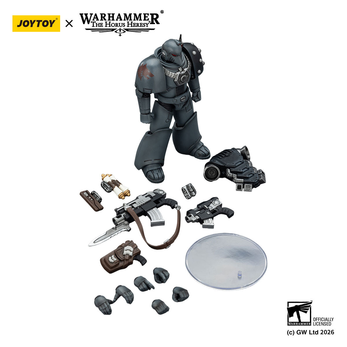 JOYTOY Horus Heresy Space Wolves MKVI Tactical Legionary figure
