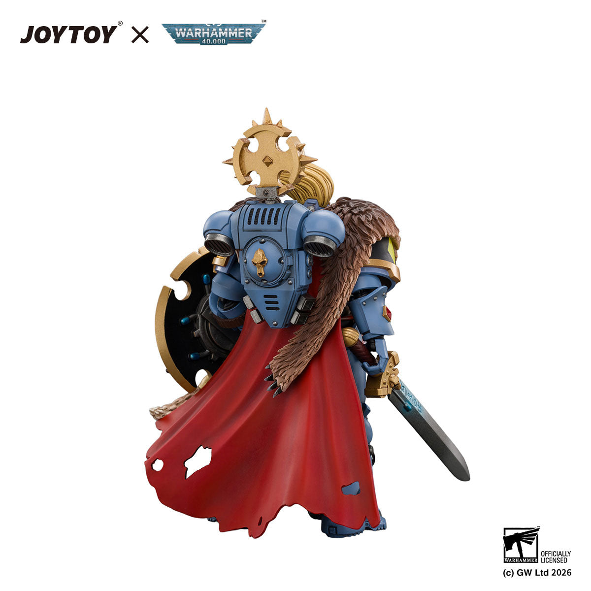 JOYTOY Warhammer 40K Space Wolves Wolf Guard Battle Leader figure
