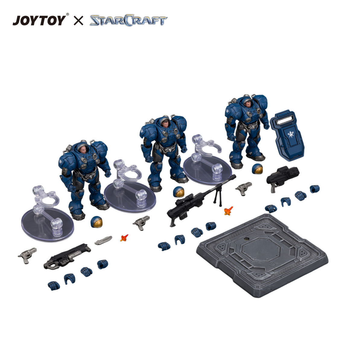 JOYTOY StarCraft Starcraft Terran Marine Set figure