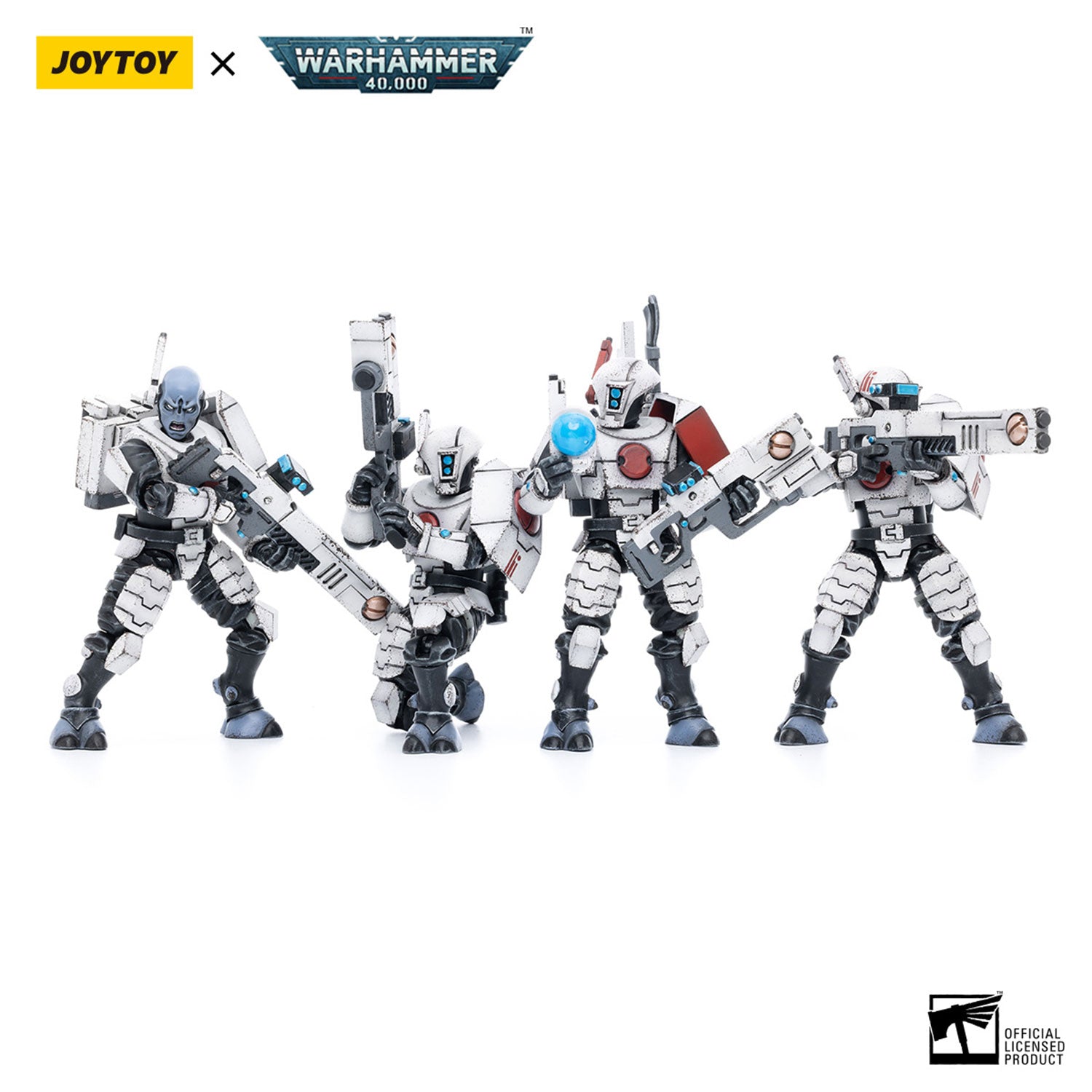 JOYTOY Warhammer 40K T'au Empire Fire Warrior Team figure