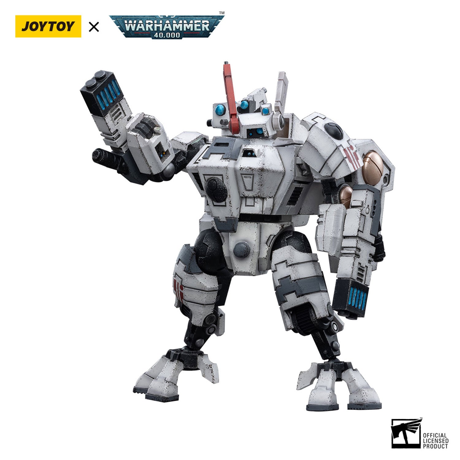JOYTOY Warhammer 40K T'au Empire Xv8 Crisis Battlesuit Shas'ui K’yen figure