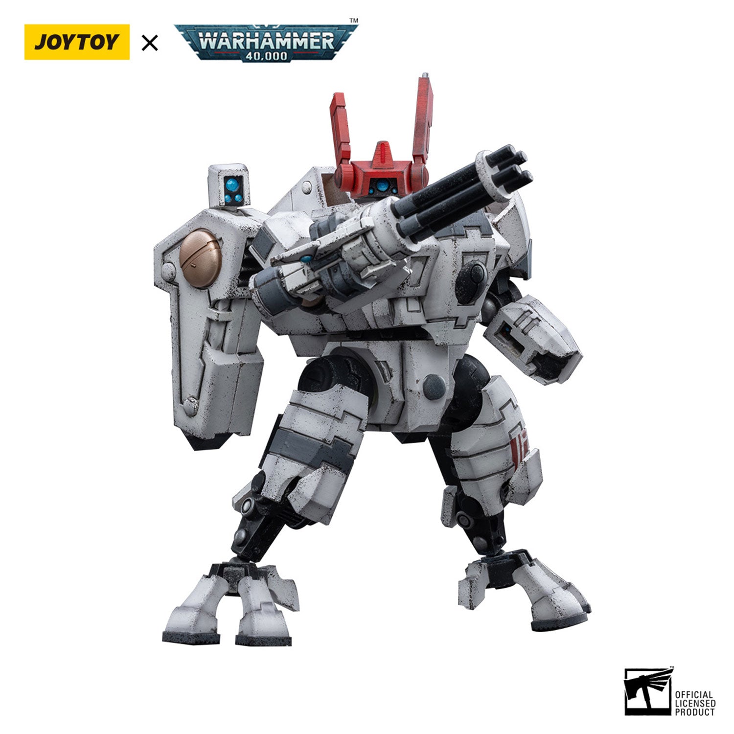 JOYTOY Warhammer 40K T'au Empire Xv8 Crisis Battlesuit Shas'vre Tash’lor figure