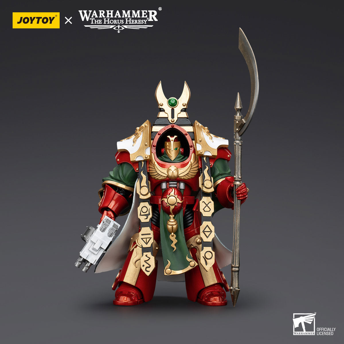 JOYTOY Horus Heresy Thousand Sons Legion Praetor in Cataphractii Terminator Armour figure