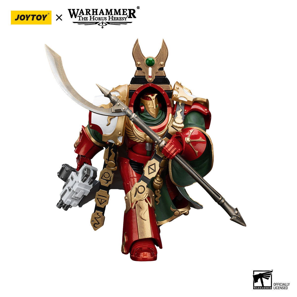 JOYTOY Horus Heresy Thousand Sons Legion Praetor in Cataphractii Terminator Armour figure