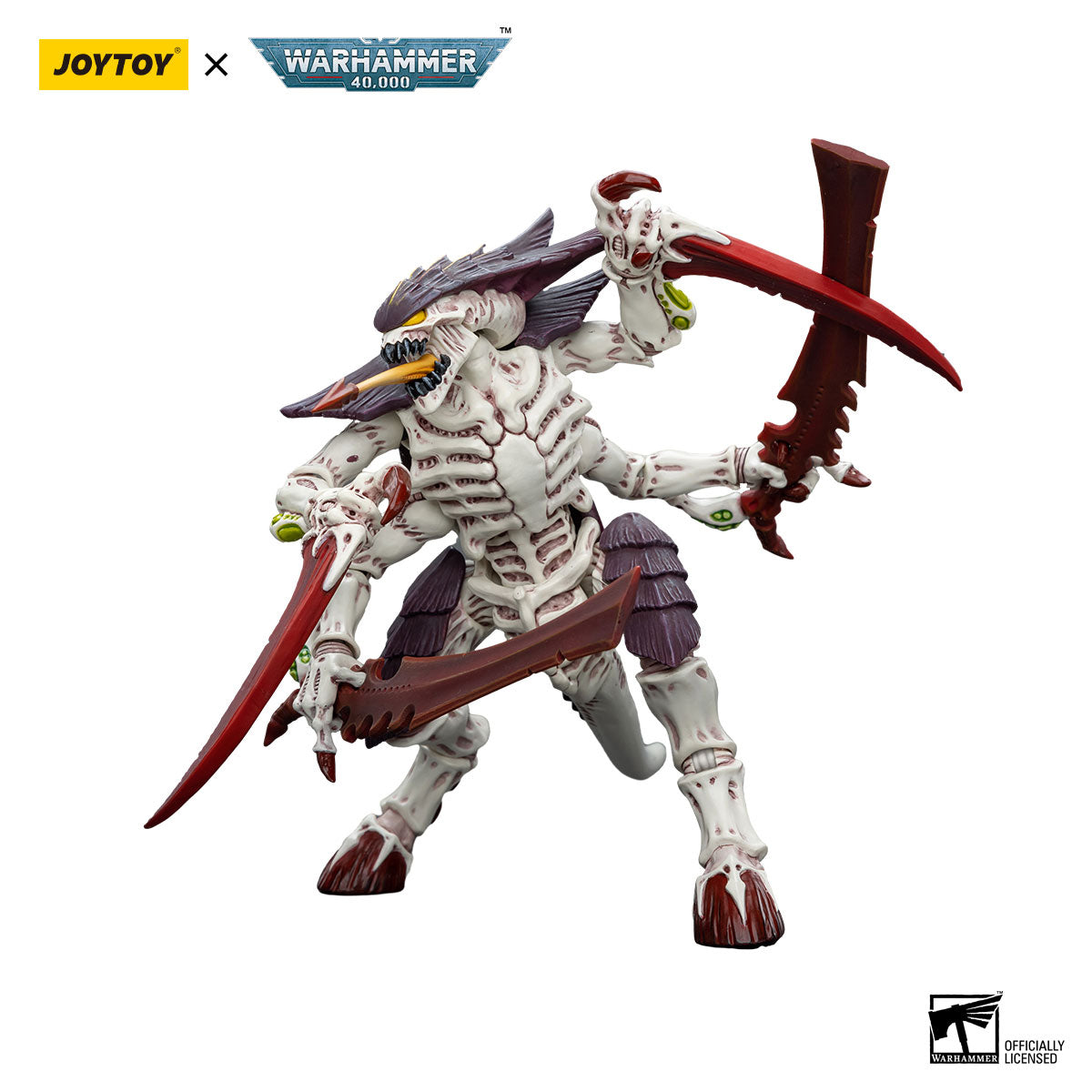 JOYTOY Warhammer 40K Tyranids Hive Fleet Leviathan Tyranid Warrior figure