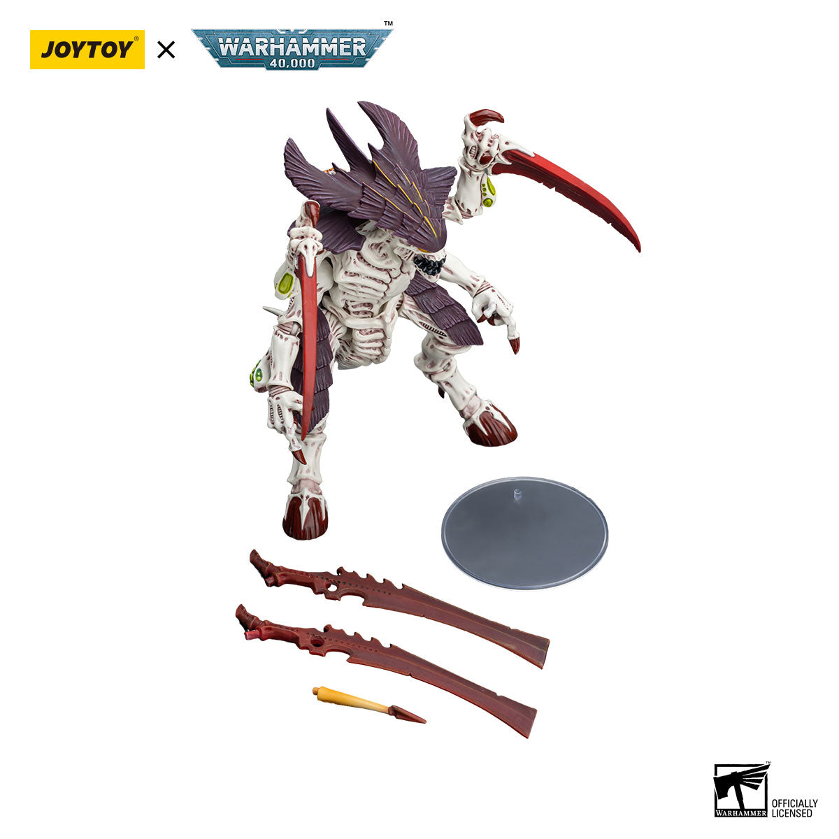 JOYTOY Warhammer 40K Tyranids Hive Fleet Leviathan Tyranid Warrior figure