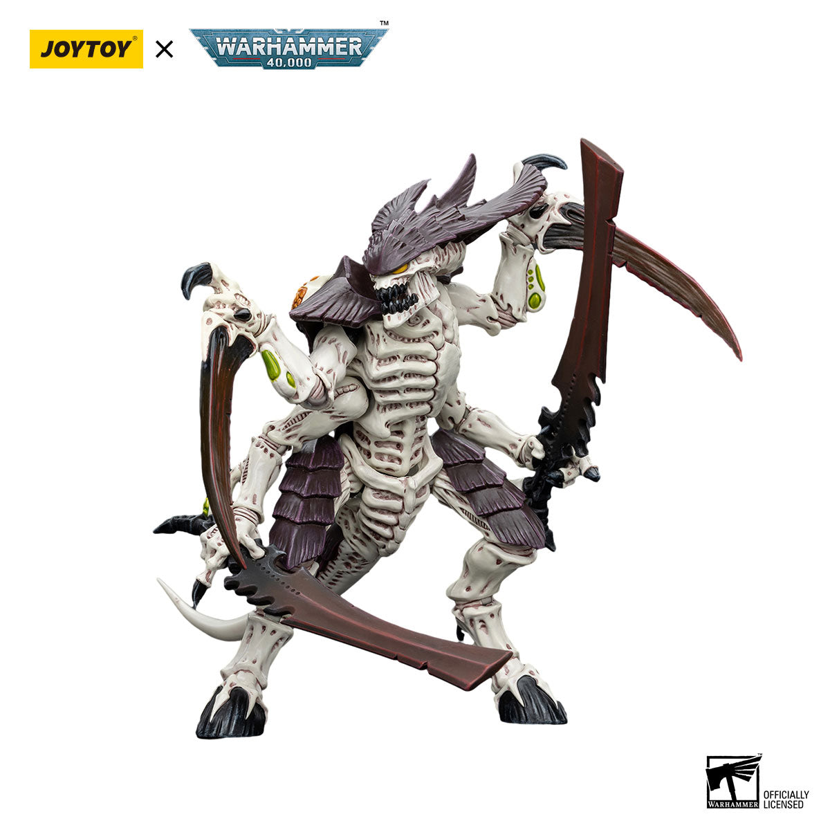 JOYTOY Warhammer 40K Tyranids Hive Fleet Leviathan Tyranid Warrior figure