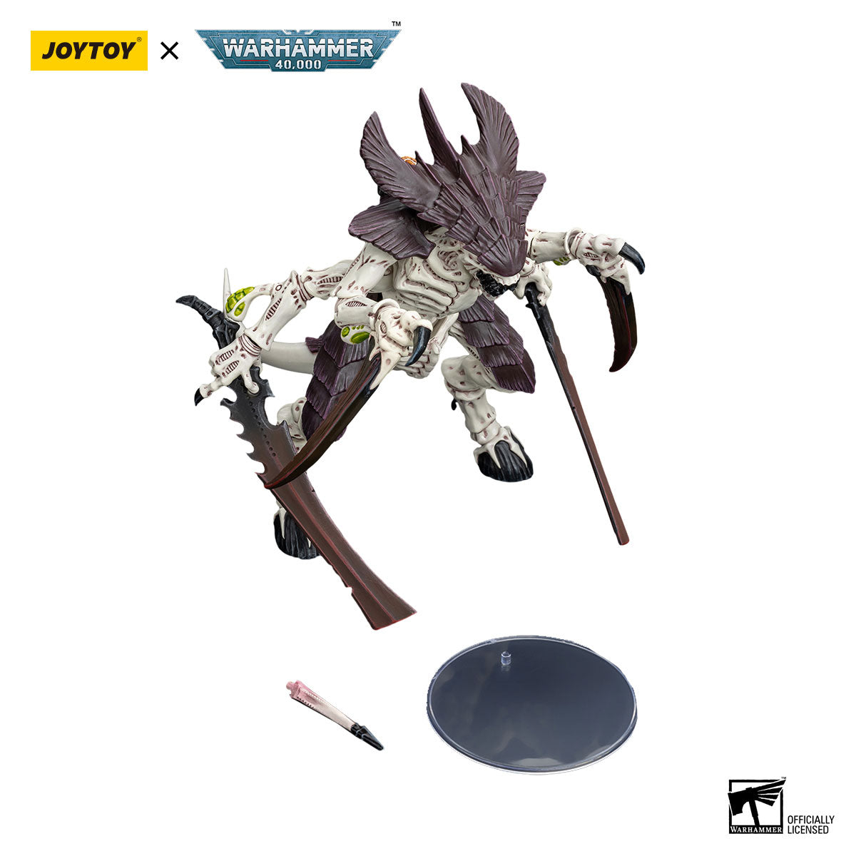JOYTOY Warhammer 40K Tyranids Hive Fleet Leviathan Tyranid Warrior figure