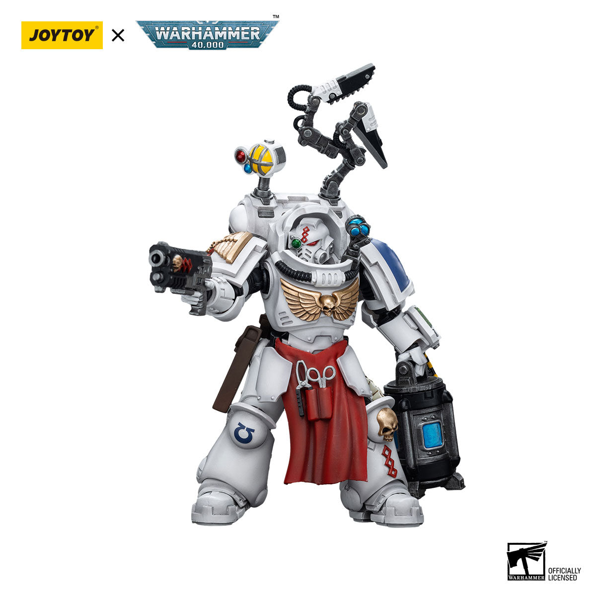 JOYTOY Warhammer 40K Ultramarines Apothecary Biologis figure
