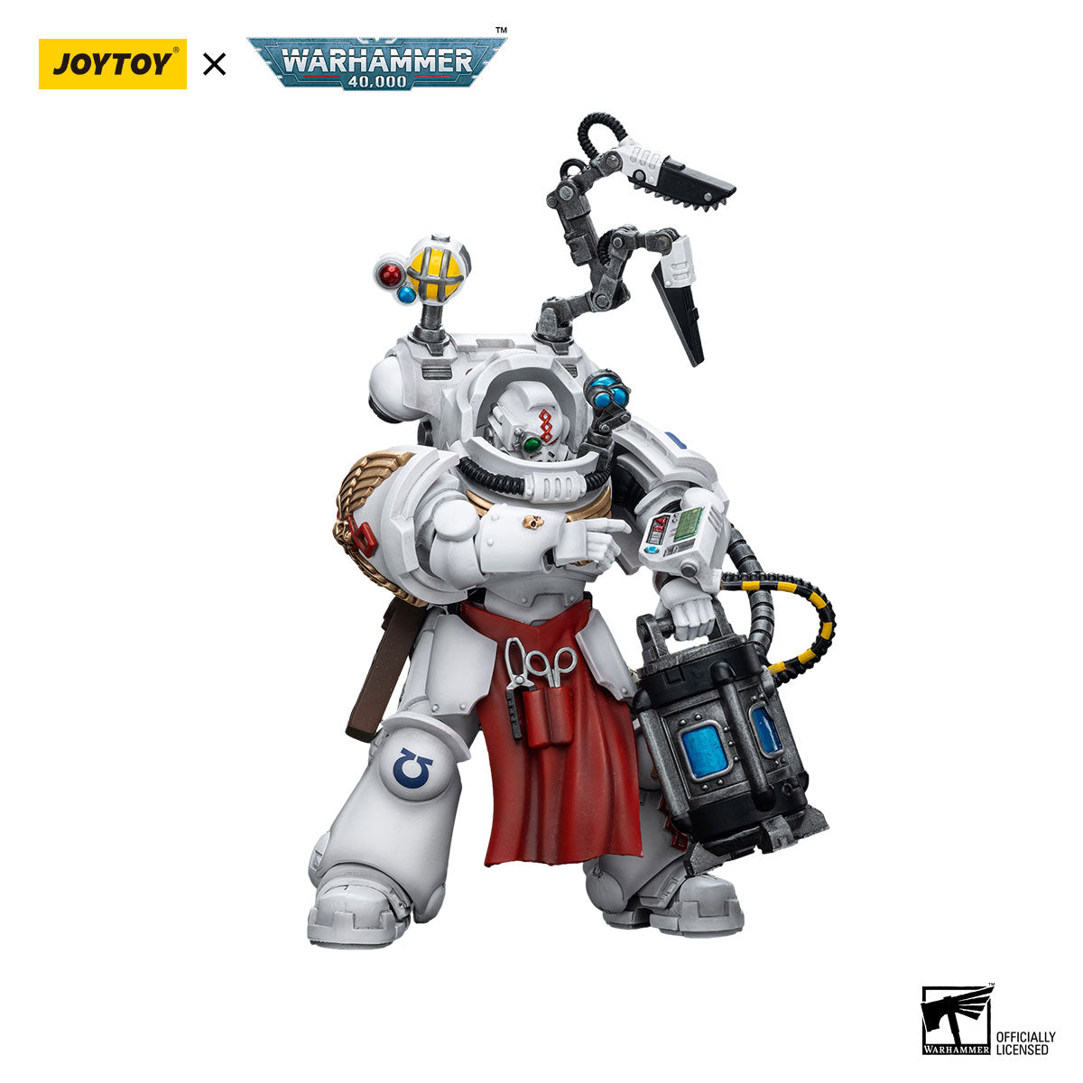 JOYTOY Warhammer 40K Ultramarines Apothecary Biologis figure