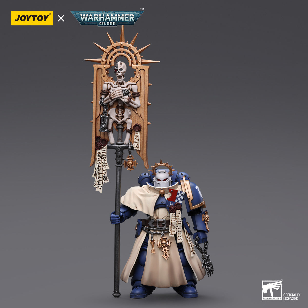 JOYTOY Warhammer 40K Ultramarines Bladeguard Ancient figure