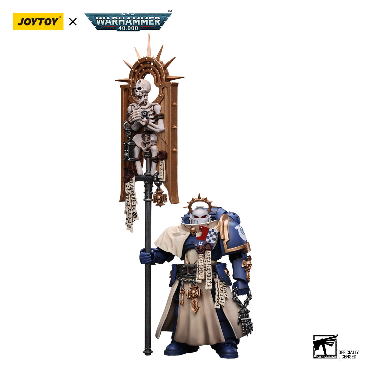 JOYTOY Warhammer 40K Ultramarines Bladeguard Ancient figure