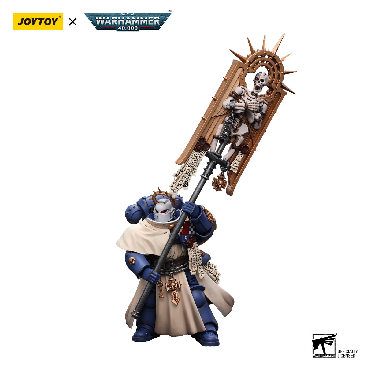 JOYTOY Warhammer 40K Ultramarines Bladeguard Ancient figure
