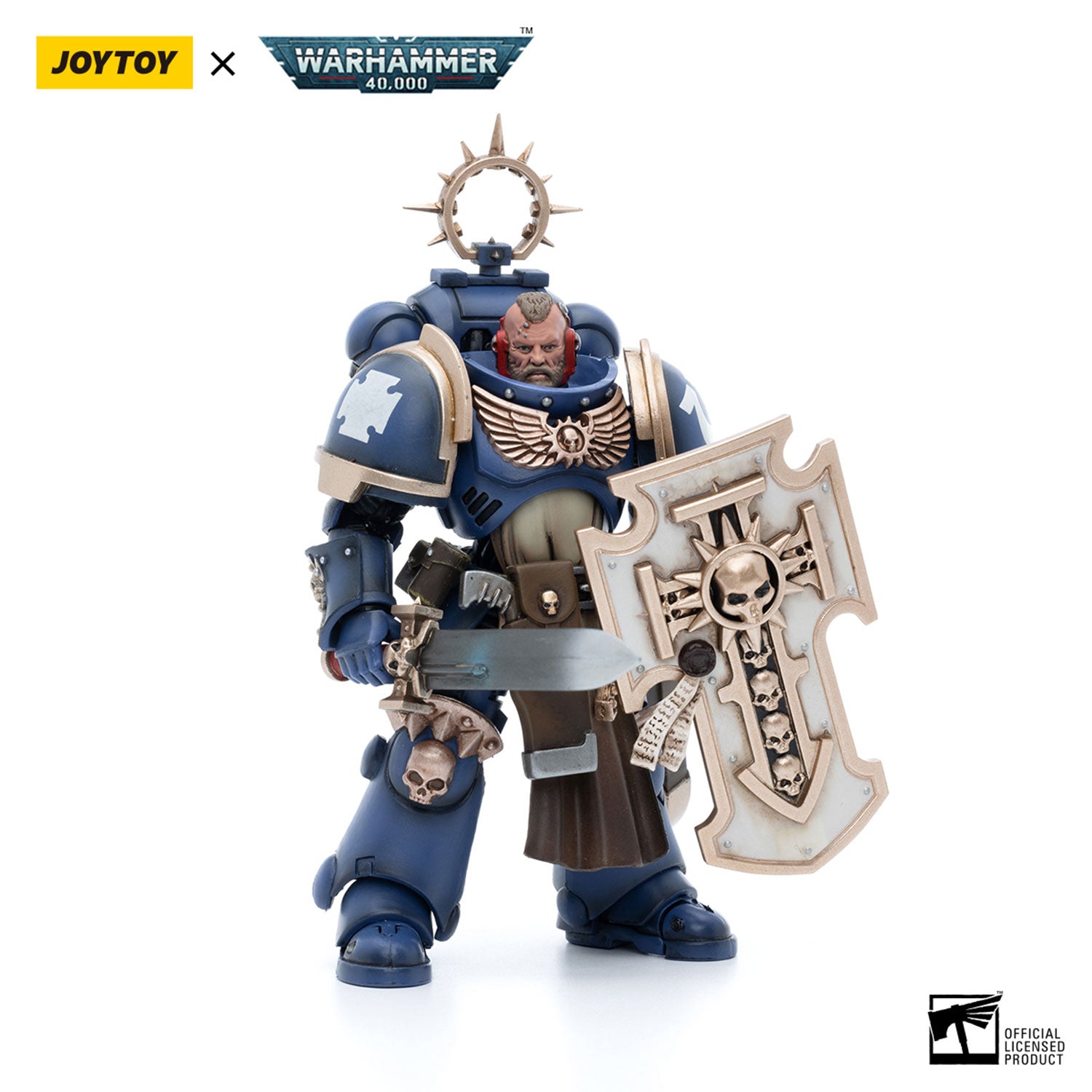 JOYTOY Warhammer 40K Ultramarines Bladeguard Veterans figure