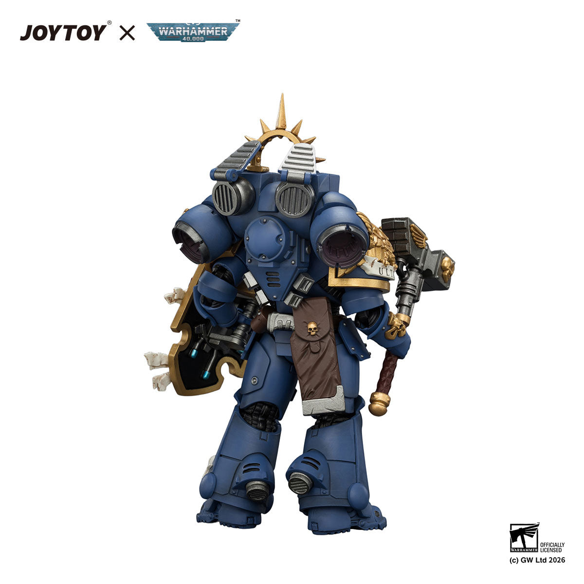 JOYTOY Warhammer 40K Ultramarines Captain figure