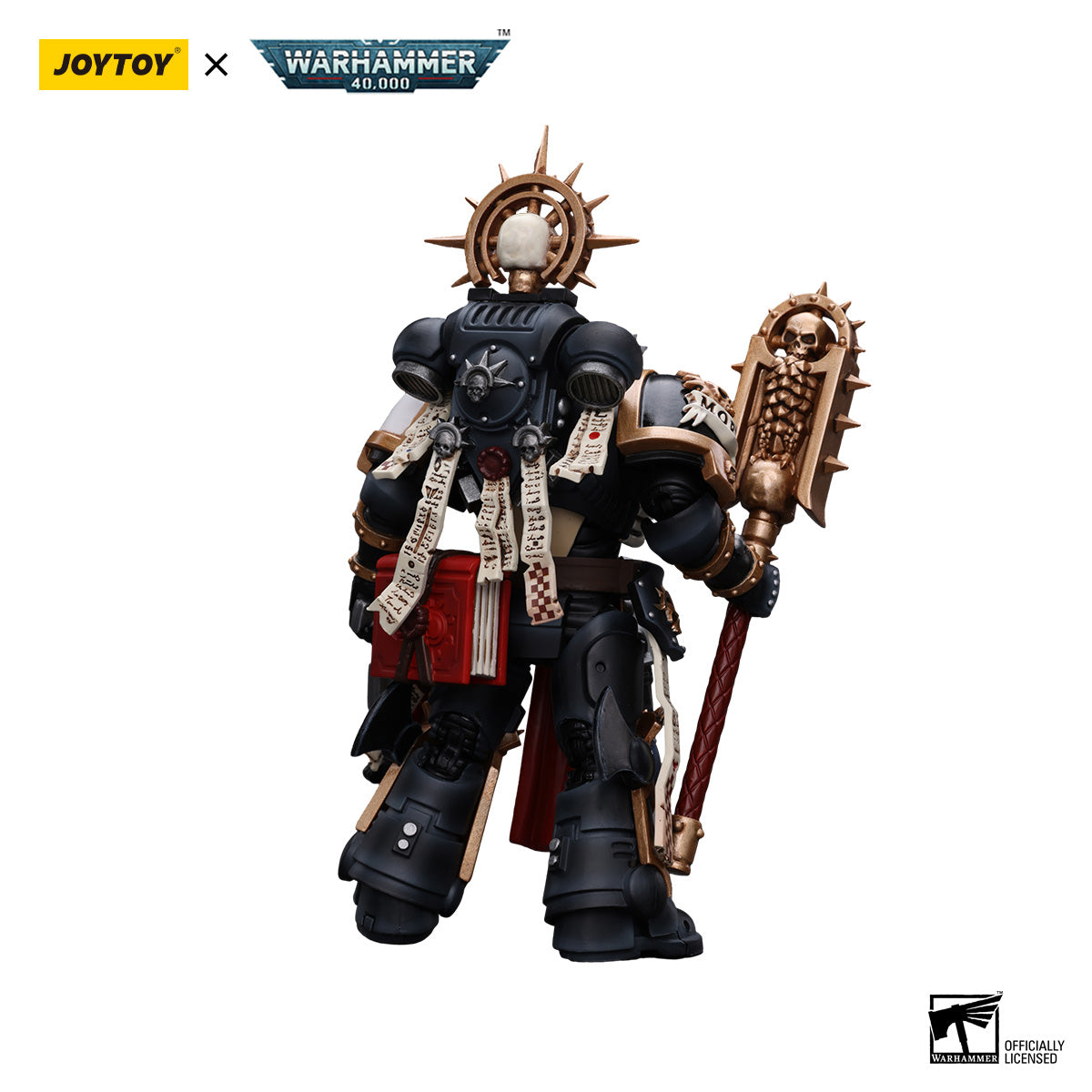 JOYTOY Warhammer 40K Ultramarines Chaplain(Indomitus) figure