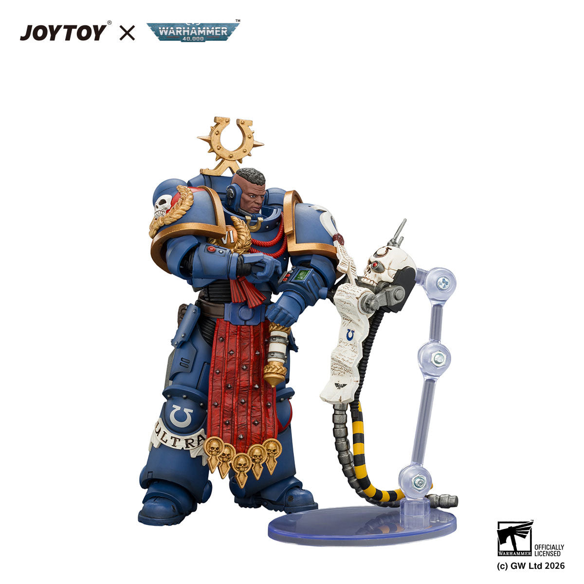 JOYTOY Warhammer 40K Ultramarines Ferren Areios figure