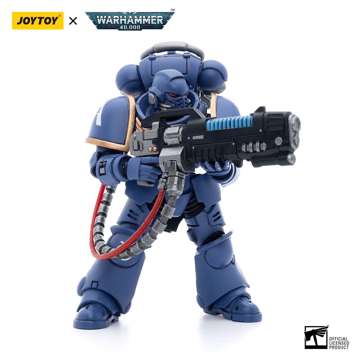 JOYTOY Warhammer 40K Ultramarines Hellblasters Brother Torsus figure