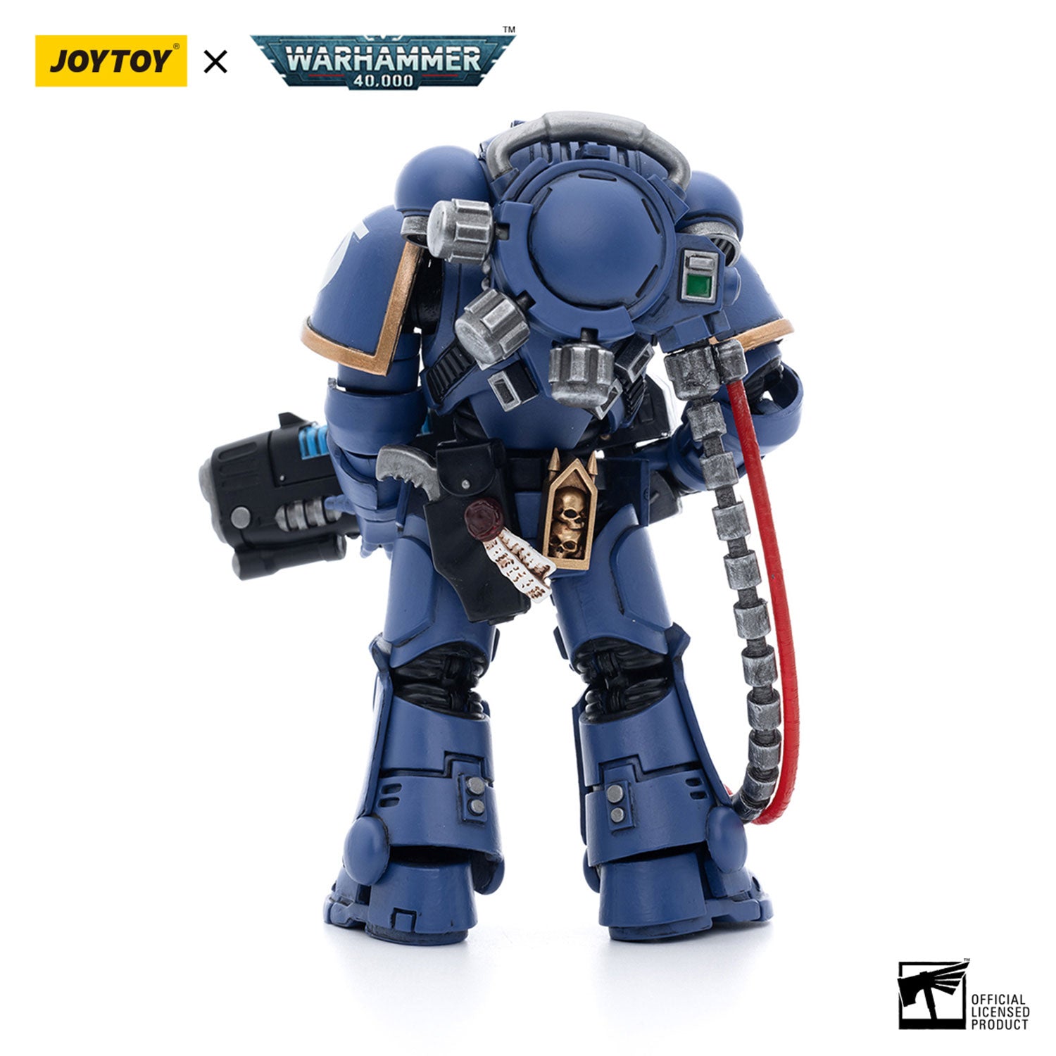 JOYTOY Warhammer 40K Ultramarines Hellblasters Brother Torsus figure