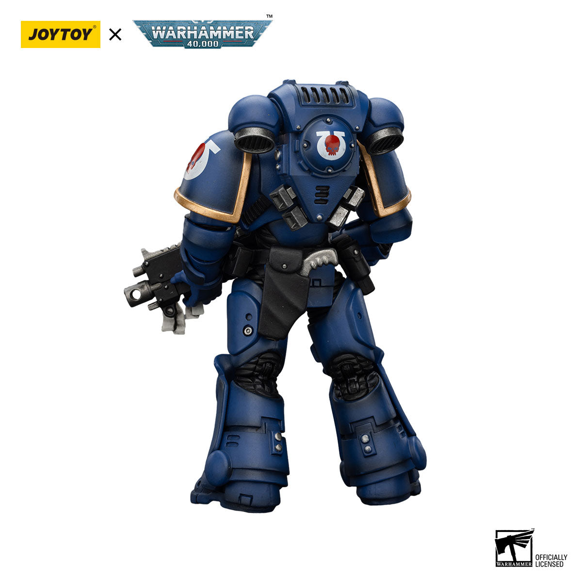 JOYTOY Warhammer 40K Ultramarines Heroes of the Chapter Brother Veteran Sergeant Castor figure
