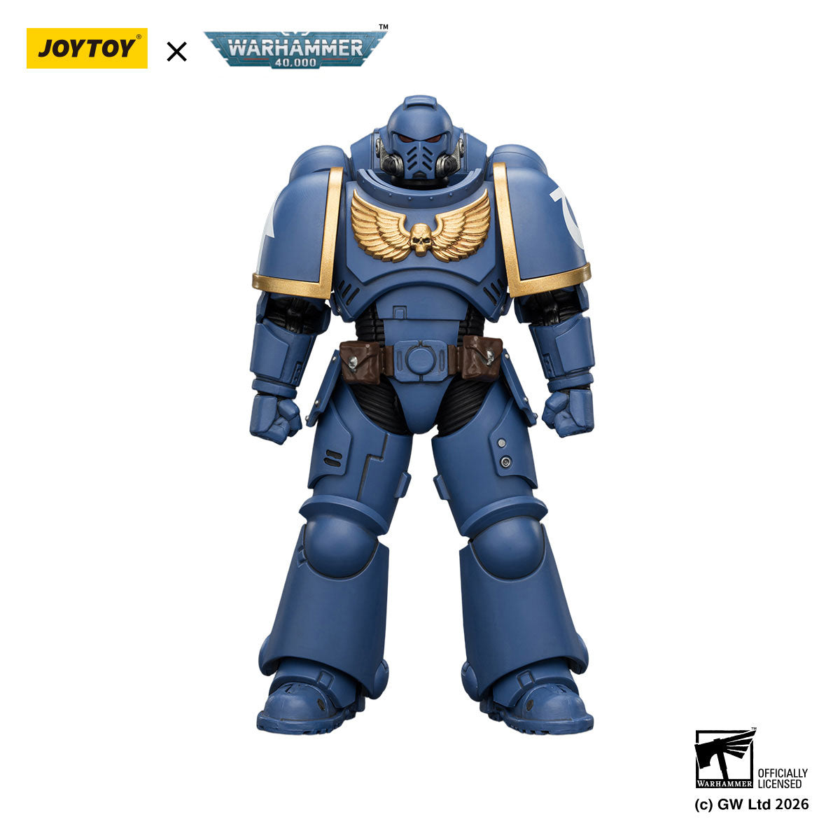 JOYTOY Warhammer 40K Ultramarines Intercessor figure