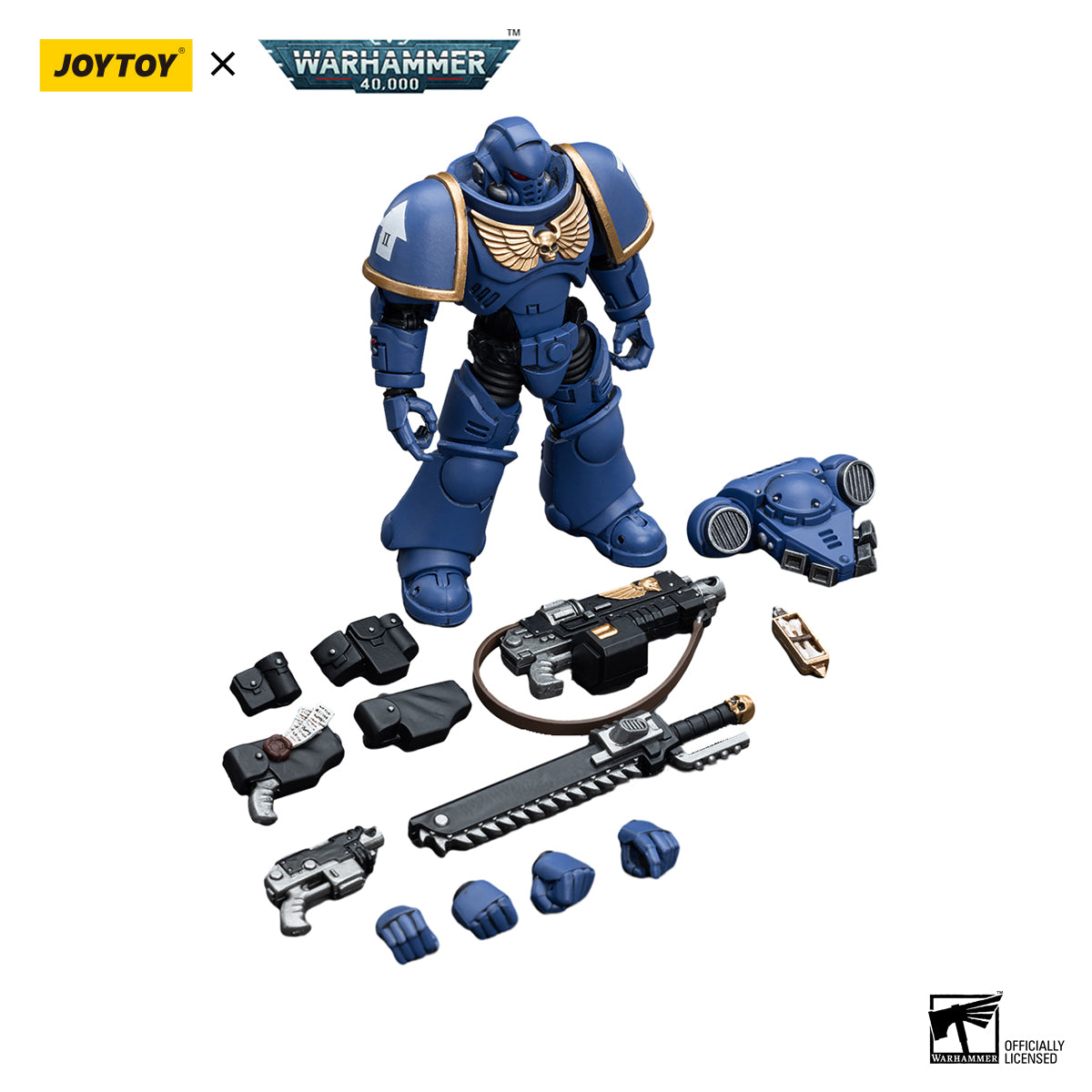 JOYTOY Warhammer 40K Ultramarines Intercessors figure