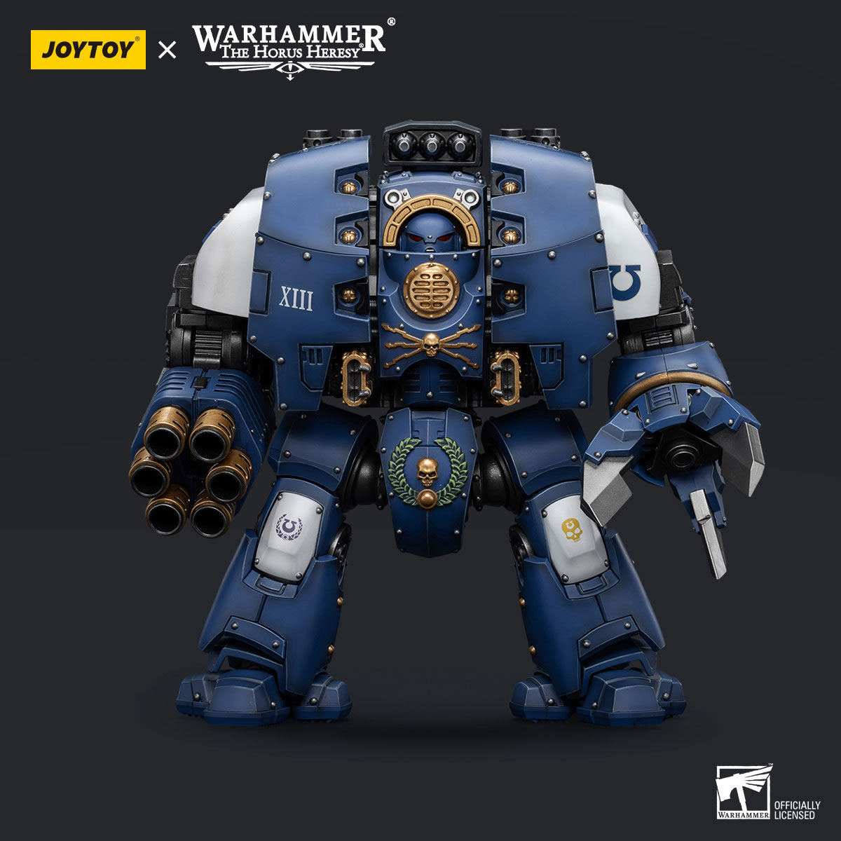 JOYTOY Horus Heresy Ultramarines Leviathan Dreadnought figure