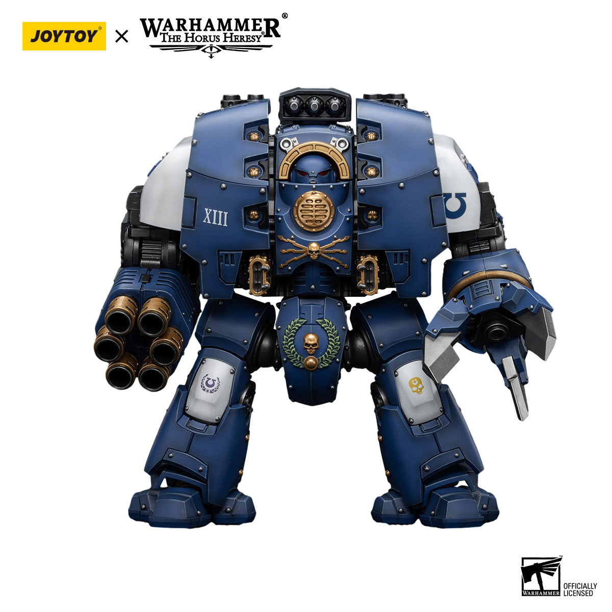 JOYTOY Horus Heresy Ultramarines Leviathan Dreadnought figure