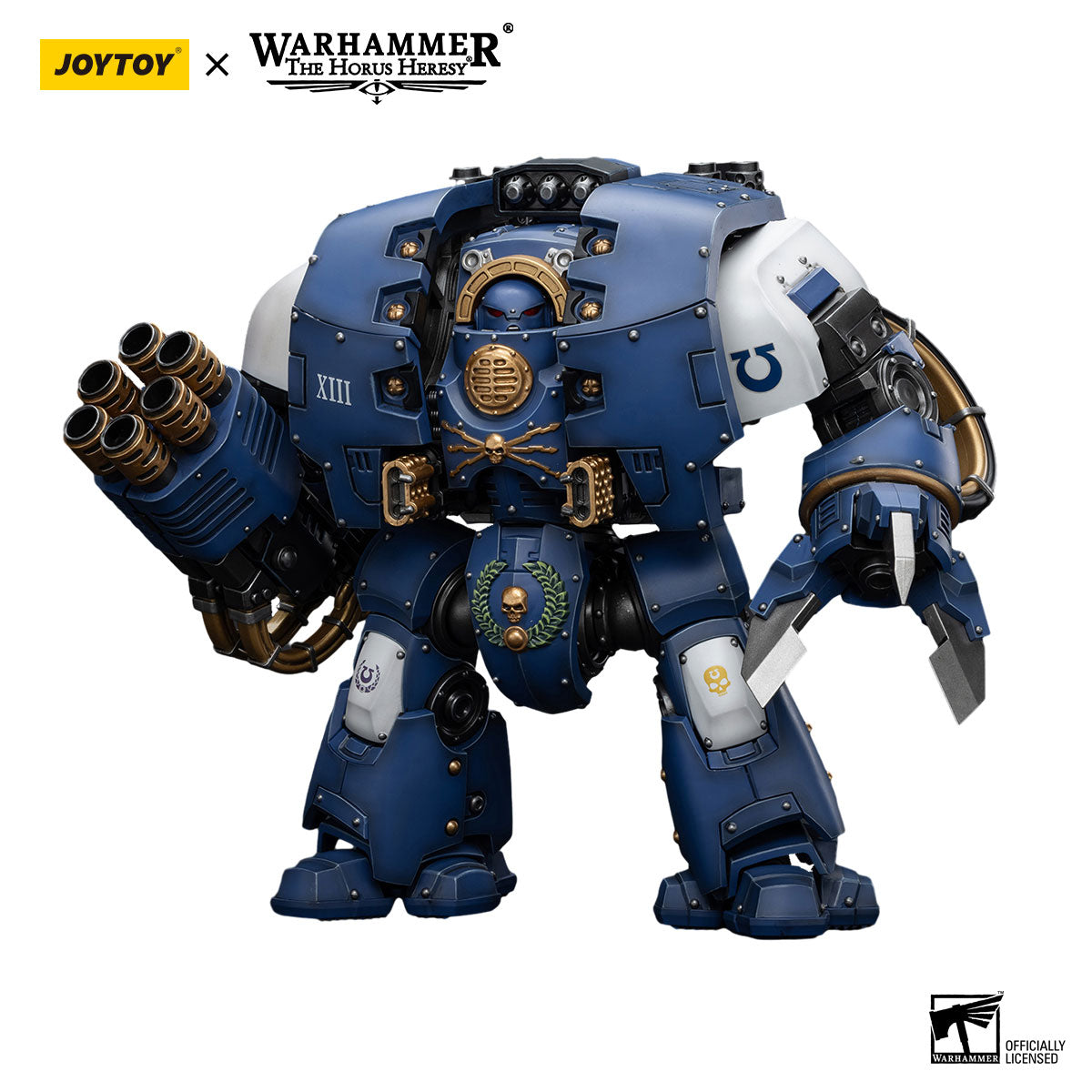 JOYTOY Horus Heresy Ultramarines Leviathan Dreadnought figure