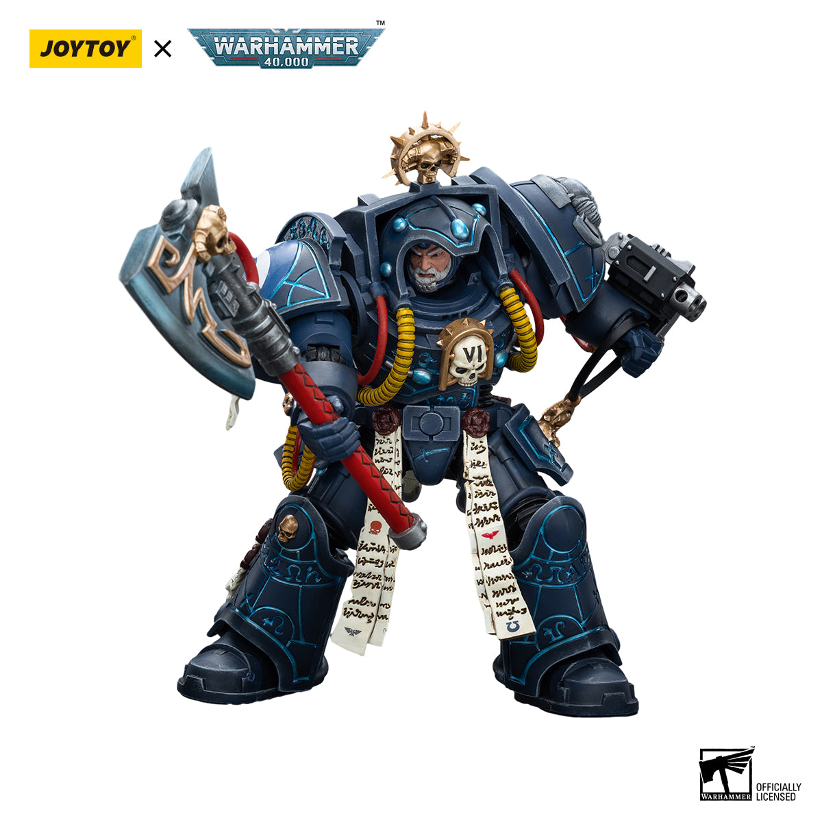 JOYTOY Warhammer 40K Ultramarines Librarian in Terminator Armour figure