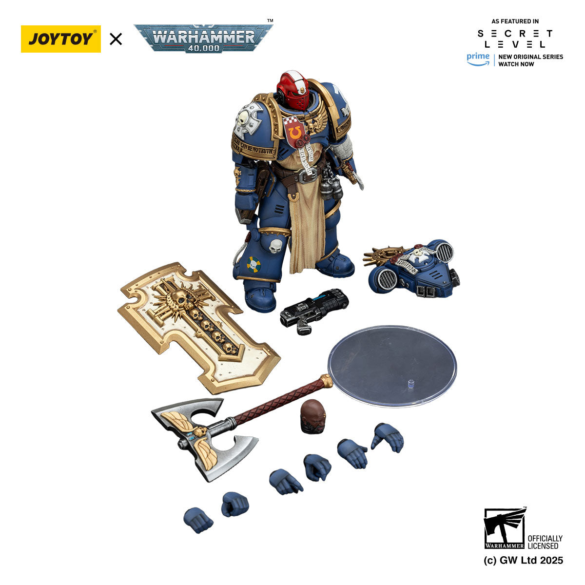 JOYTOY Warhammer 40K Ultramarines Metaurus figure