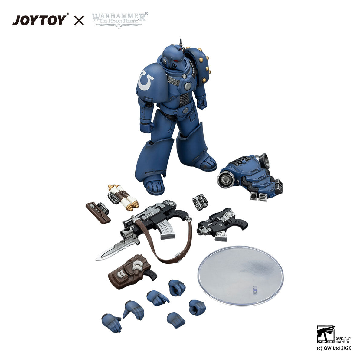 JOYTOY Horus Heresy Ultramarines MKVI Tactical Legionary figure