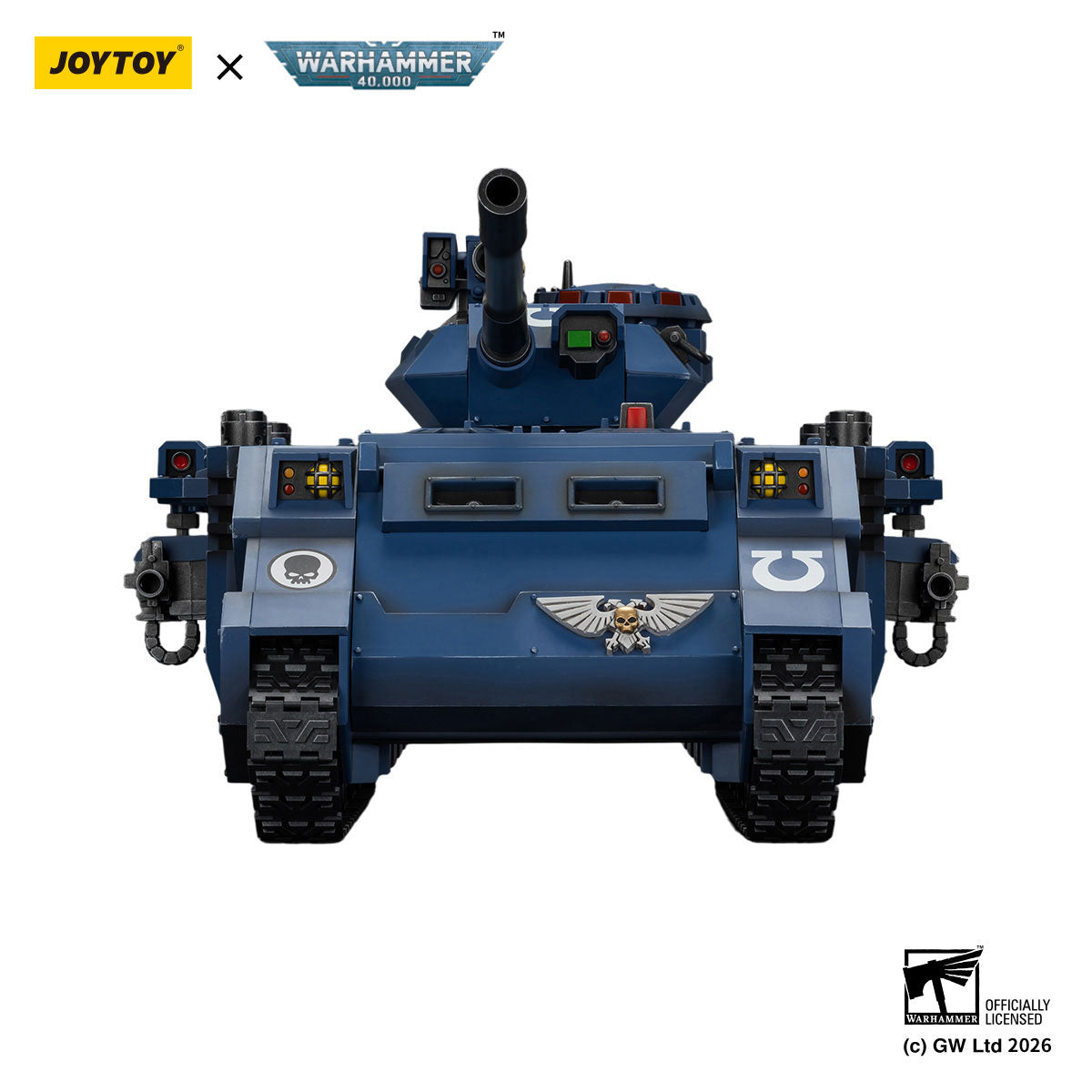 JOYTOY Warhammer 40K Ultramarines Predator Destructor figure