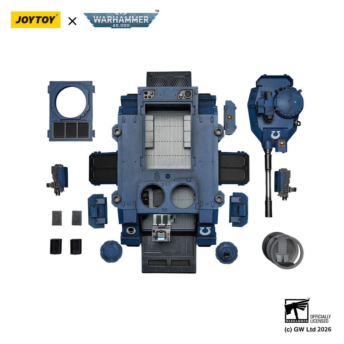 JOYTOY Warhammer 40K Ultramarines Predator Destructor figure