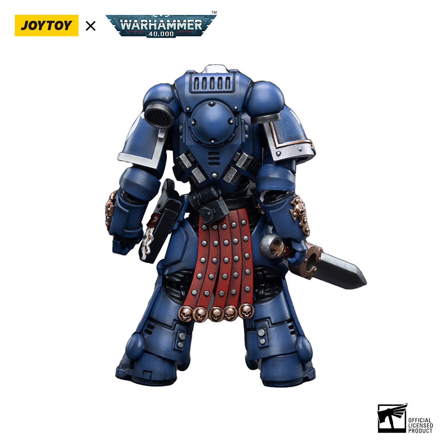 JOYTOY Warhammer 40K Ultramarines Primaris Assault Veteran Intercessor figure