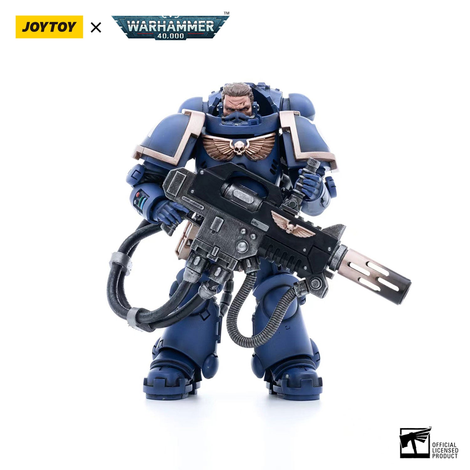 JOYTOY Warhammer 40K Ultramarines Primaris Eradicator 3 figure