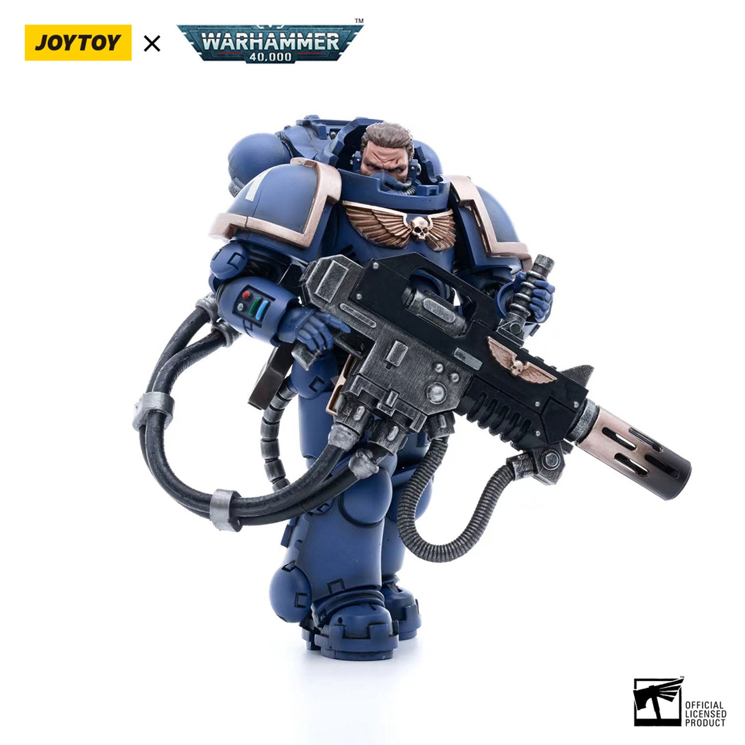 JOYTOY Warhammer 40K Ultramarines Primaris Eradicator 3 figure