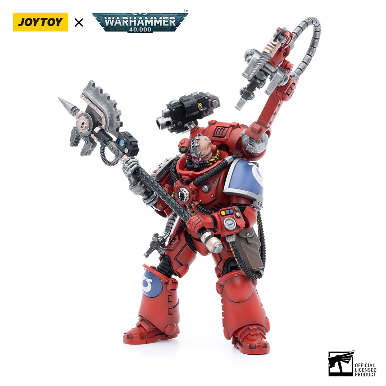 JOYTOY Warhammer 40K Ultramarines Primaris Techmarine Brother Tybestis figure