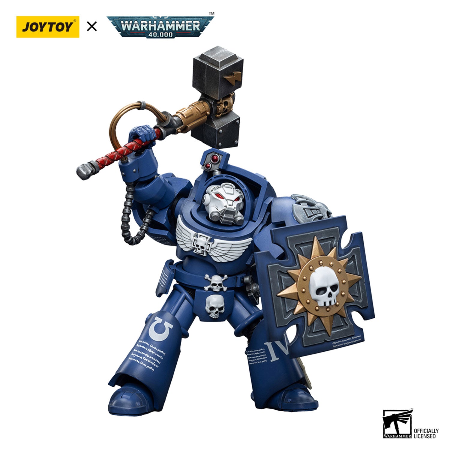 JOYTOY Warhammer 40K Ultramarines Terminators Brother Acastian figure