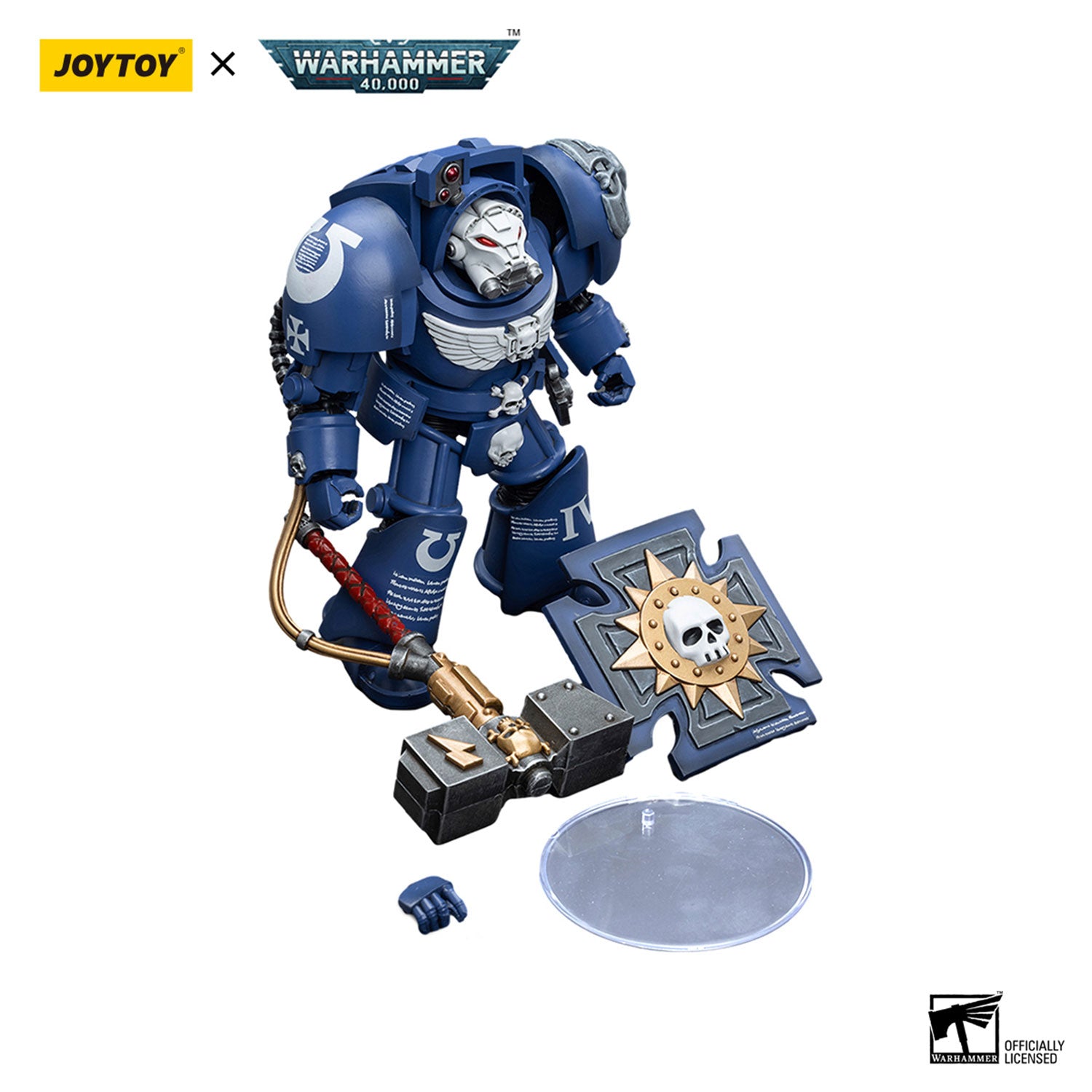JOYTOY Warhammer 40K Ultramarines Terminators Brother Acastian figure