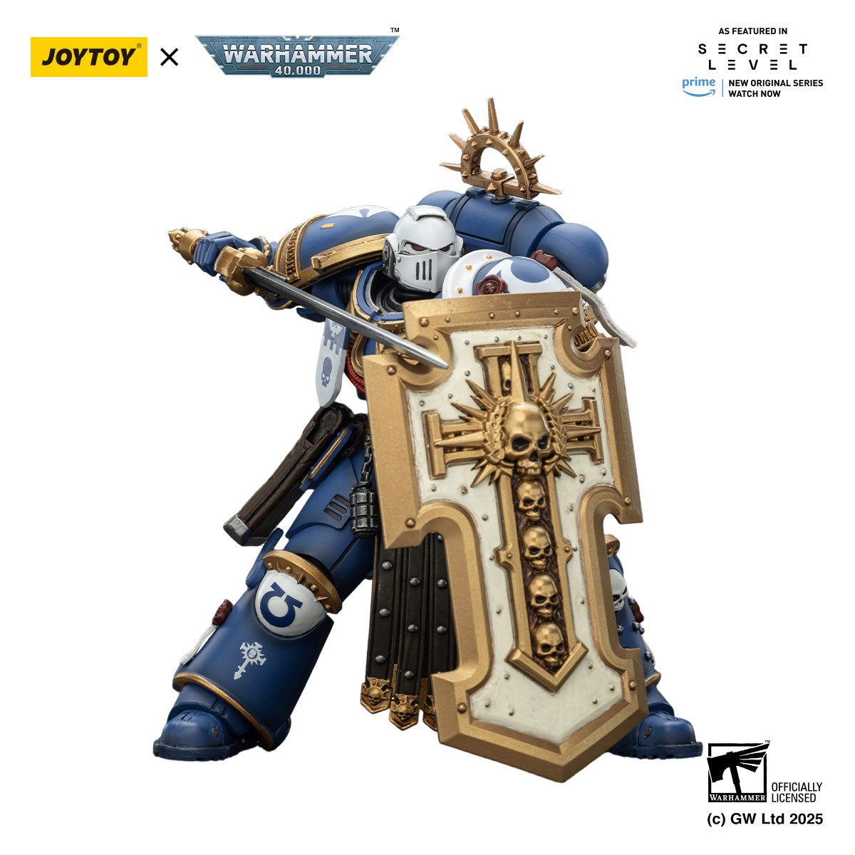 JOYTOY Warhammer 40K Ultramarines Torvald figure