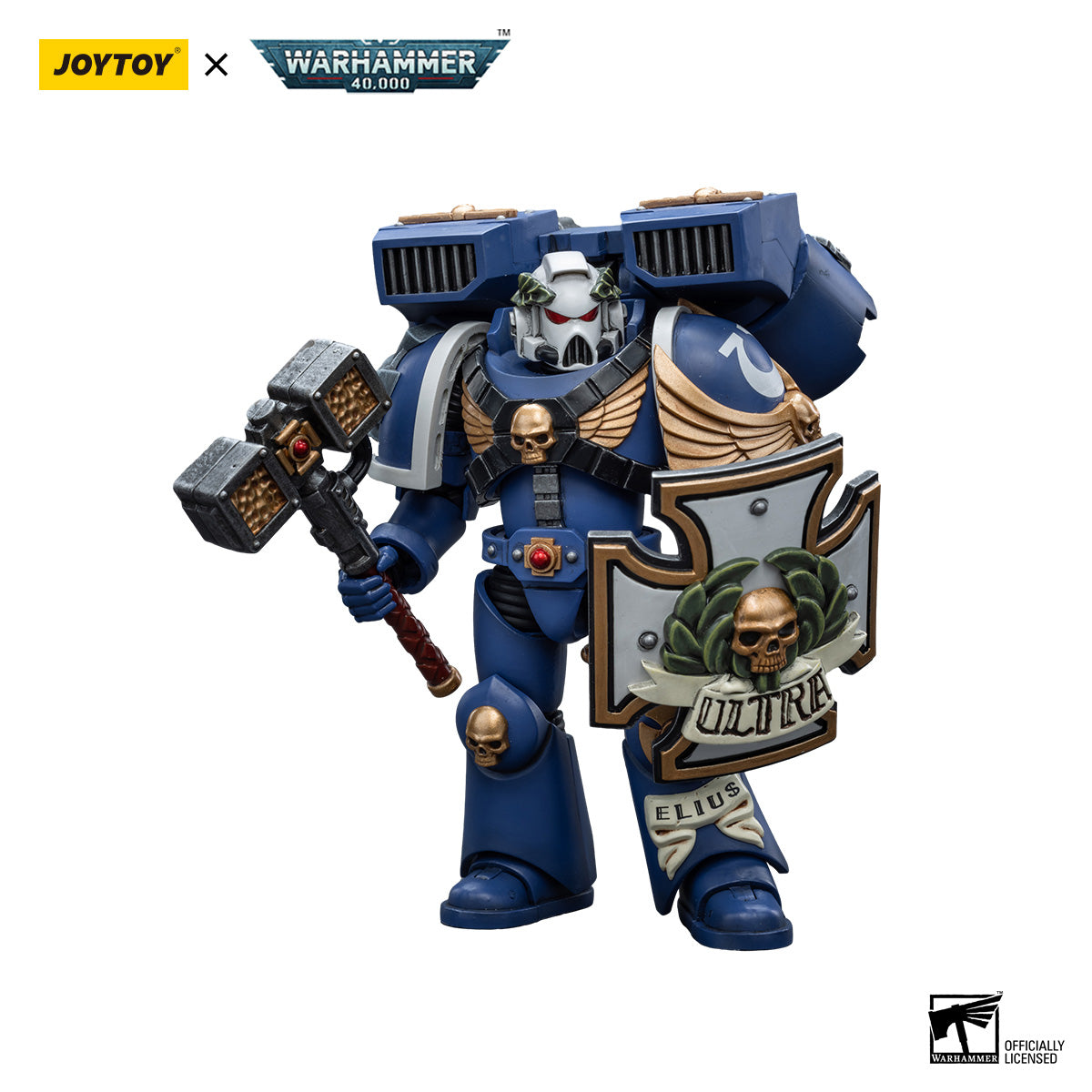JOYTOY Warhammer 40K Ultramarines Vanguard Veteran figure