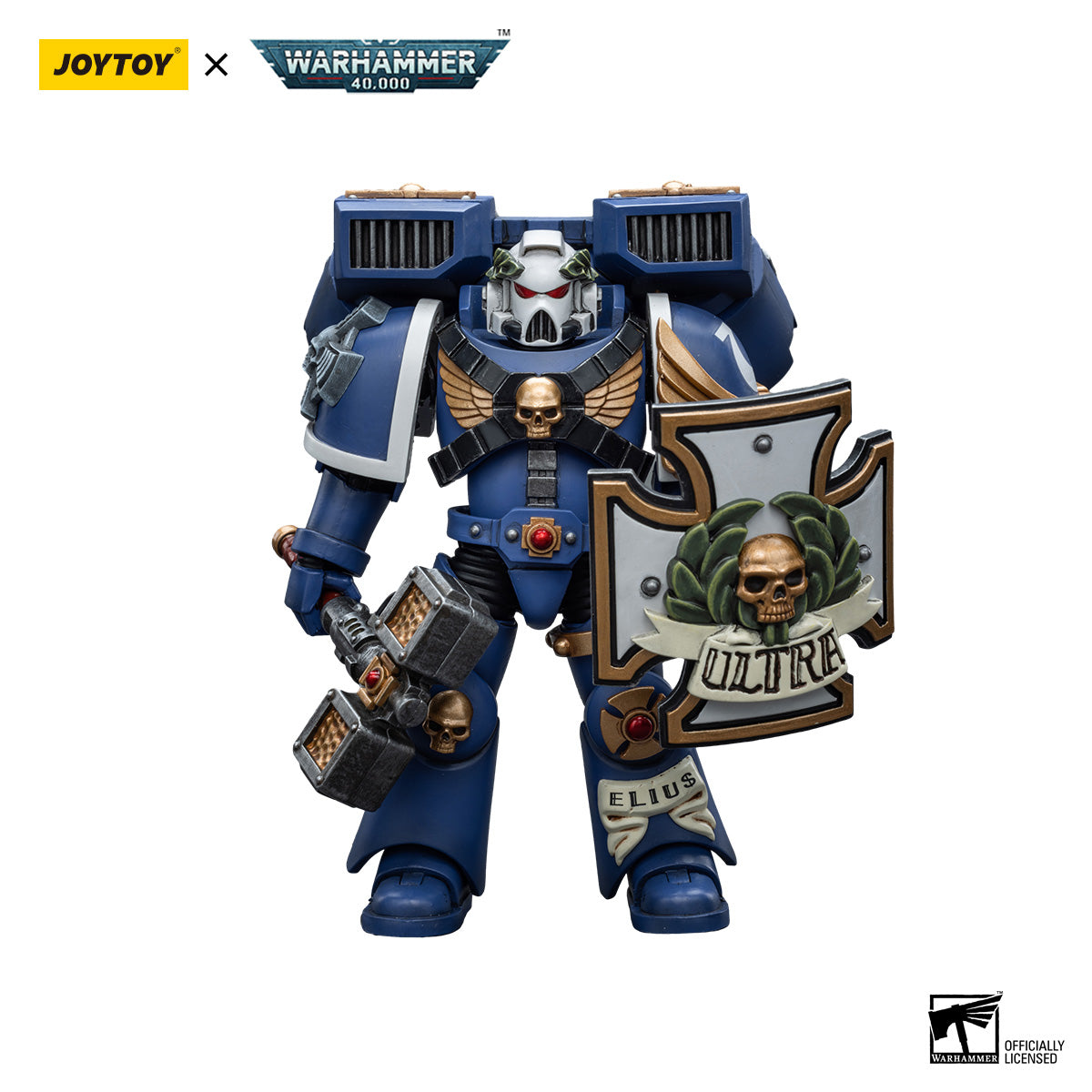 JOYTOY Warhammer 40K Ultramarines Vanguard Veteran figure