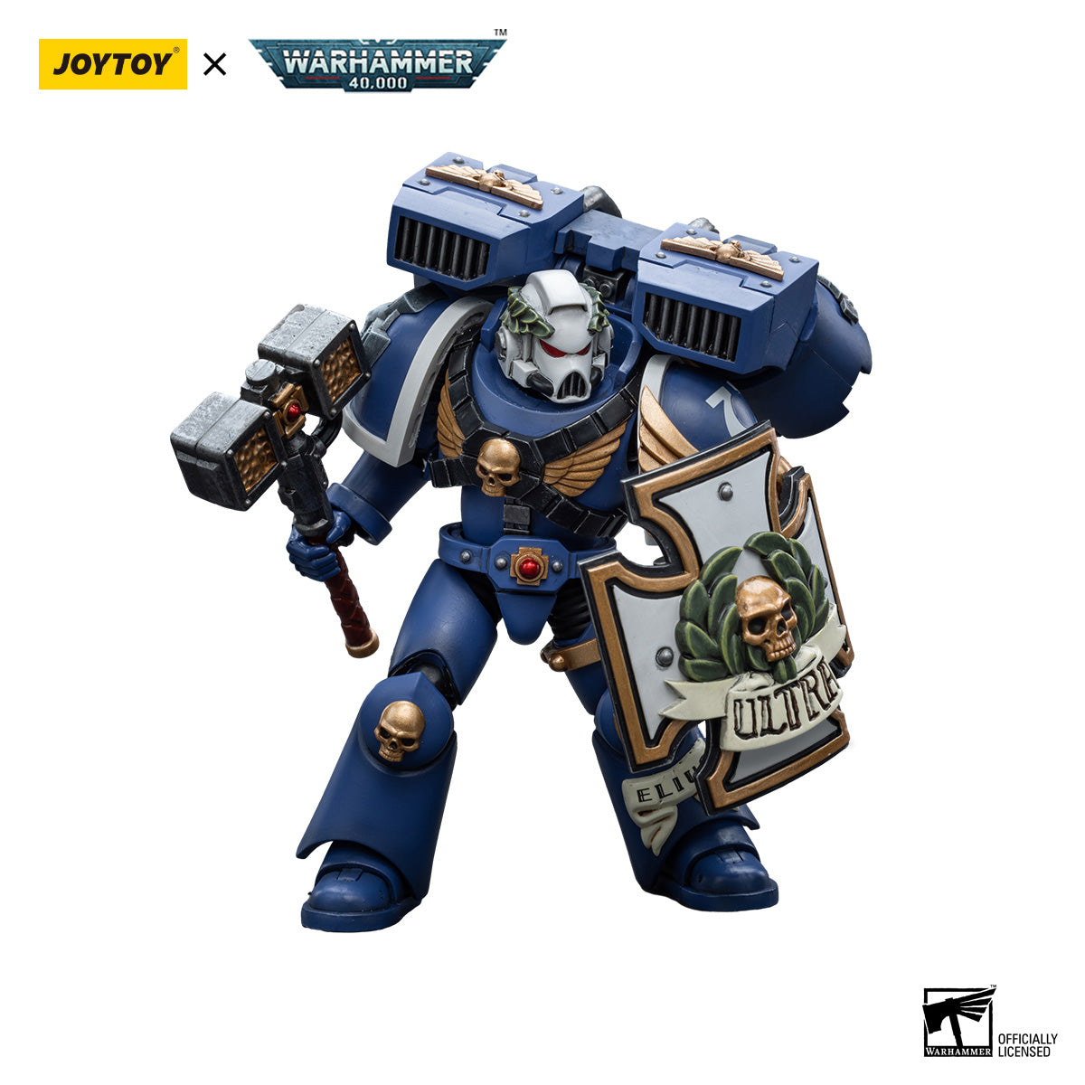 JOYTOY Warhammer 40K Ultramarines Vanguard Veteran figure