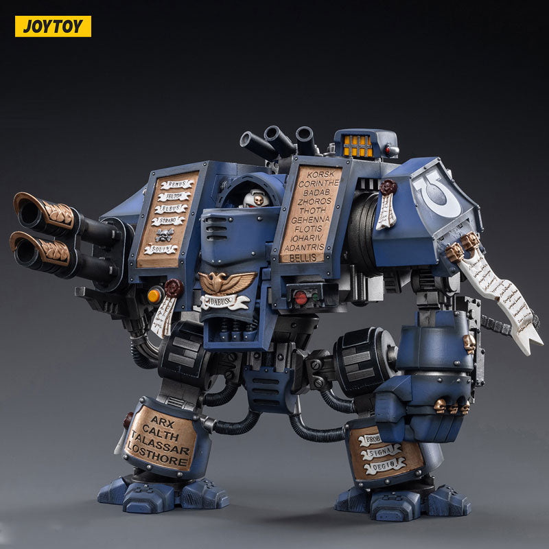 JOYTOY Warhammer 40K Ultramarines Venerable Dreadnought figure