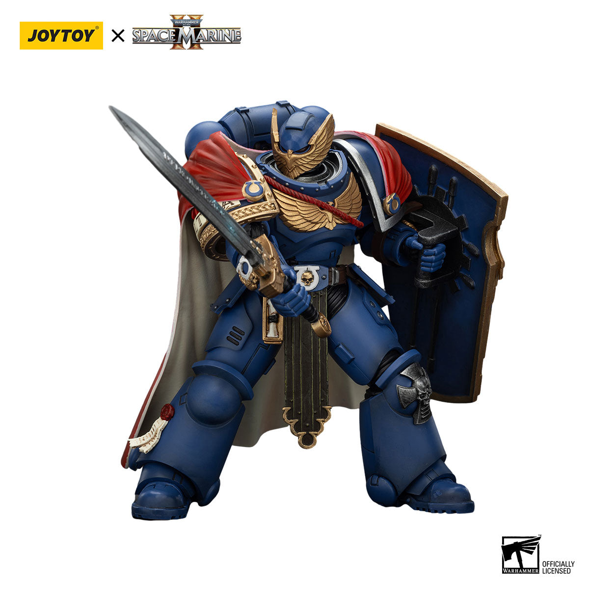 JOYTOY Warhammer 40K Space Marine 2 Ultramarines Victrix Honour Guard figure