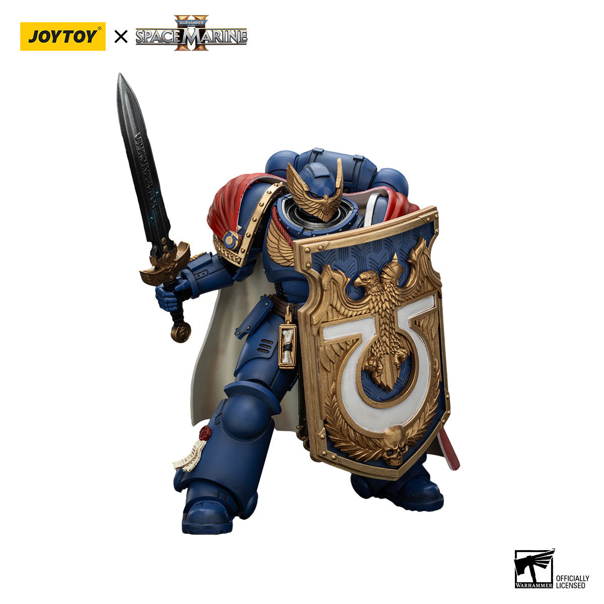 JOYTOY Warhammer 40K Space Marine 2 Ultramarines Victrix Honour Guard figure