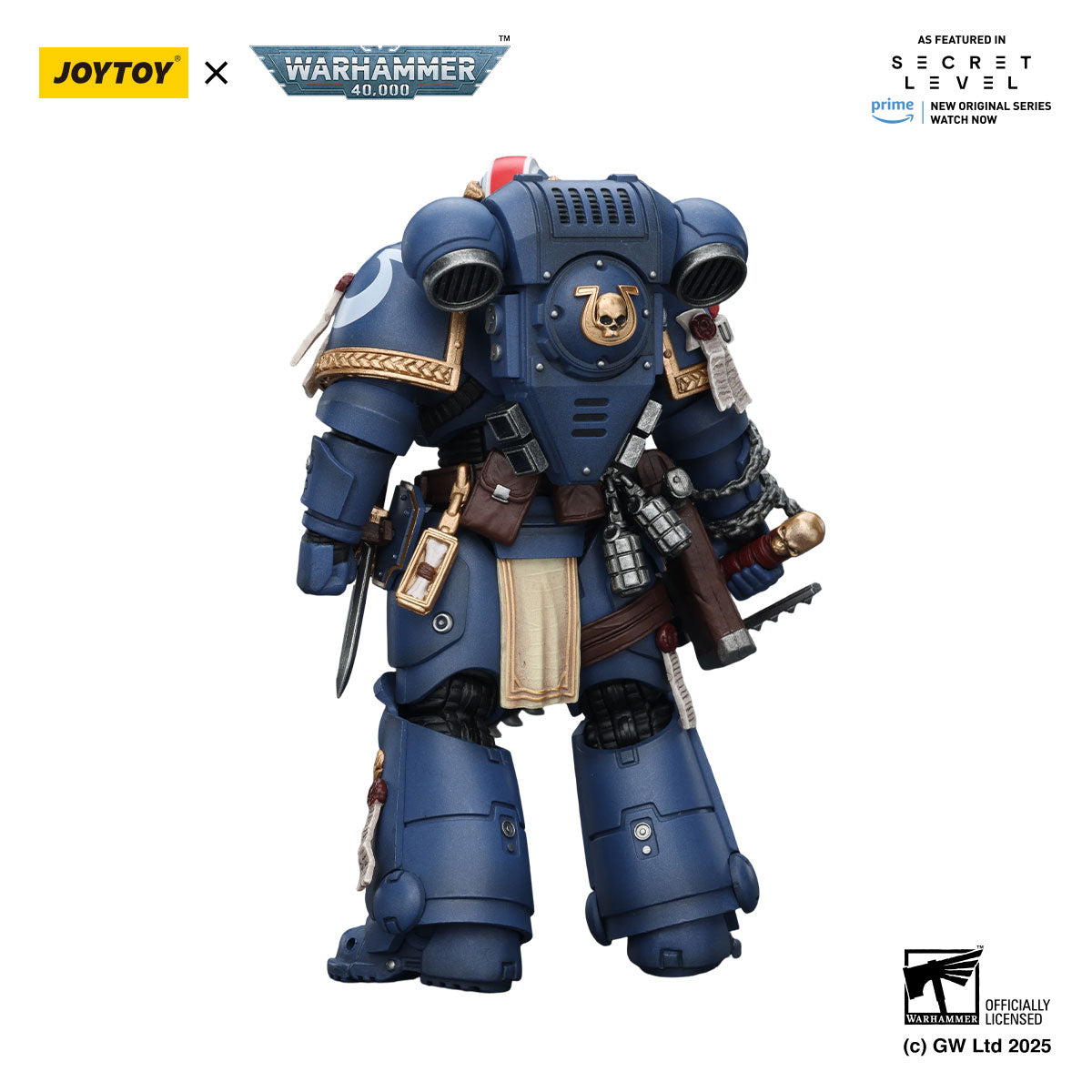 JOYTOY Warhammer 40K Ultramarines Titus figure
