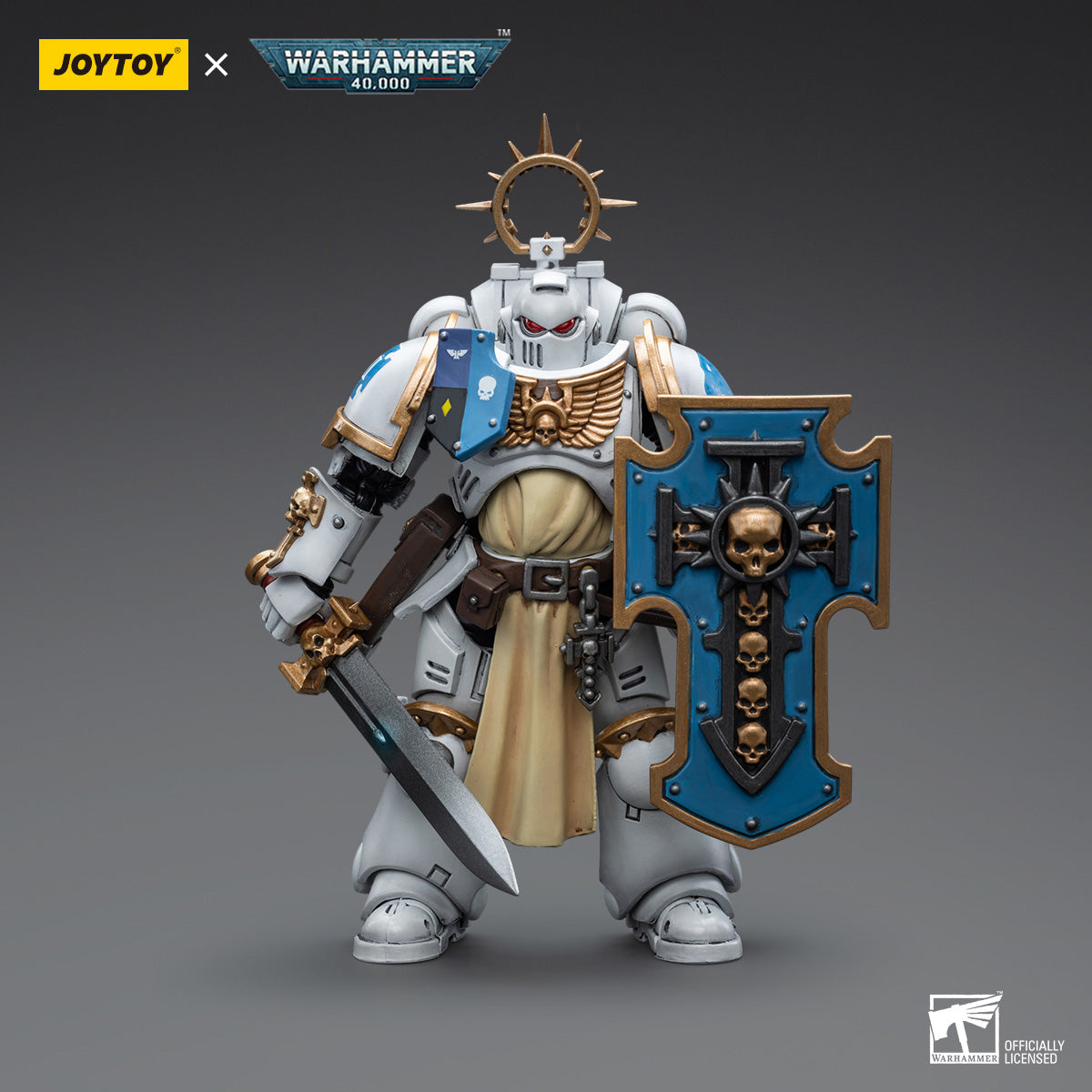 JOYTOY Warhammer 40K White Consuls Bladeguard Veteran figure