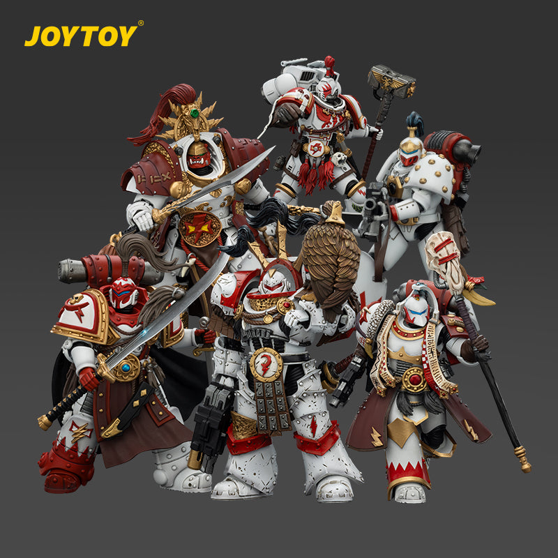 JOYTOY Horus Heresy White Scars 6-Figure Set figure